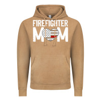Vintage Camel female firefighter mom thin red line flag firefighting premium Vintage Hoodie - linhVisuals