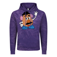 Cloud Purple mr potato Vintage Hoodie - linhVisuals
