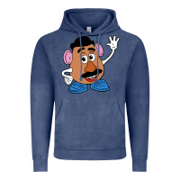 Vintage Denim mr potato Vintage Hoodie - linhVisuals