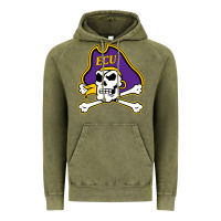 Vintage Olive East Carolina Pirates Vintage Hoodie - linhVisuals