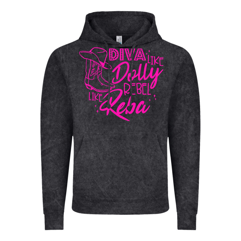 Reba Mcentire Diva Like Dolly Rebel Like Reba Vintage Hoodie by linhVisuals | Teevron