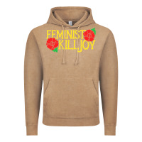 Vintage Coffee feminist killjoy retro women woman Vintage Hoodie - linhVisuals