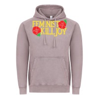Vintage Zinc feminist killjoy retro women woman Vintage Hoodie - linhVisuals