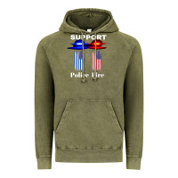 Vintage Olive support our police & fire departments   1st responders premium Vintage Hoodie - linhVisuals