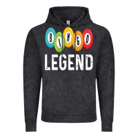 Vintage Black funny bingo legend bingo balls game Vintage Hoodie - linhVisuals