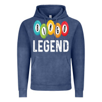 Vintage Denim funny bingo legend bingo balls game Vintage Hoodie - linhVisuals