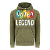 Vintage Olive funny bingo legend bingo balls game Vintage Hoodie - linhVisuals