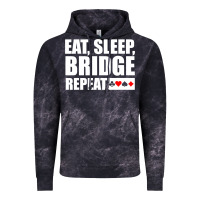 Cloud Black funny bridge card game lover bridge Vintage Hoodie - linhVisuals