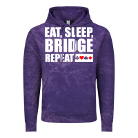Cloud Purple funny bridge card game lover bridge Vintage Hoodie - linhVisuals