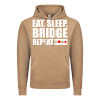 Vintage Coffee funny bridge card game lover bridge Vintage Hoodie - linhVisuals