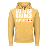 Vintage Mustard funny bridge card game lover bridge Vintage Hoodie - linhVisuals