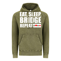 Vintage Olive funny bridge card game lover bridge Vintage Hoodie - linhVisuals