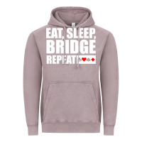 Vintage Zinc funny bridge card game lover bridge Vintage Hoodie - linhVisuals