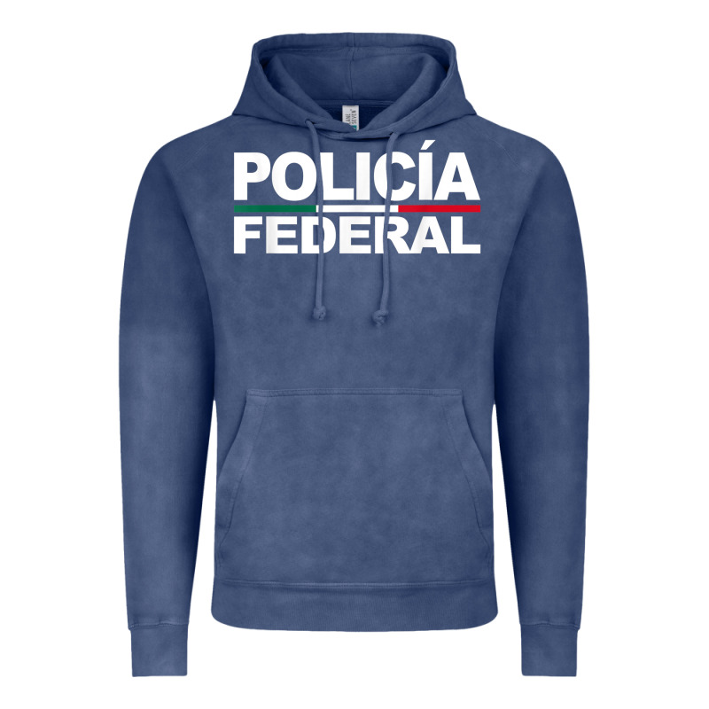 Mexico Policia Federal Mexican Police Law Enforcement Vintage Hoodie by linhVisuals | Teevron
