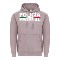 Vintage Zinc mexico policia federal mexican police law enforcement Vintage Hoodie - linhVisuals