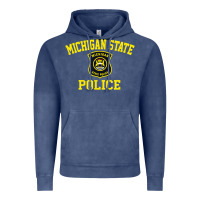 Vintage Denim michigan state police Vintage Hoodie - linhVisuals