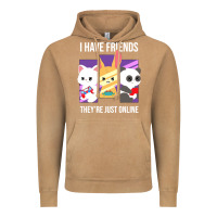 Vintage Camel i have friends they are just online Vintage Hoodie - linhVisuals