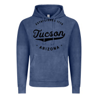 Vintage Denim classic retro vintage tucson arizona 1775 usa gift sweatshirt Vintage Hoodie - linhVisuals