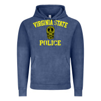Vintage Denim virginia state police Vintage Hoodie - linhVisuals