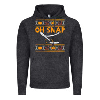 Vintage Black oh snap turkey wishbone funny ugly Vintage Hoodie - linhVisuals
