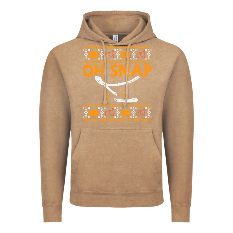 Oh Snap Turkey Wishbone Funny Ugly Vintage Hoodie by linhVisuals | Teevron