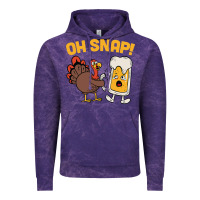 Cloud Purple oh snap thanksgiving cute turkey day Vintage Hoodie - linhVisuals