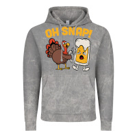Cloud Rock oh snap thanksgiving cute turkey day Vintage Hoodie - linhVisuals