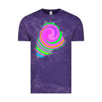 Cloud Purple tie dye patch Vintage Tee - RanaPortraitStore