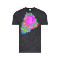 Vintage Black tie dye patch Vintage Tee - RanaPortraitStore