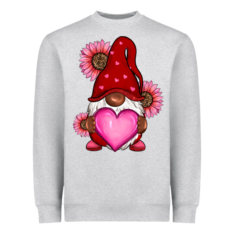 Valentine's Day Afro Gnome Heavyweight Sweatshirt by RanaPortraitStore | Teevron