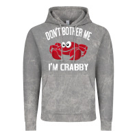 Cloud Rock don't bother me i'm crabby Vintage Hoodie - linhVisuals