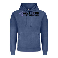Vintage Denim anytime fitness leg day Vintage Hoodie - linhVisuals