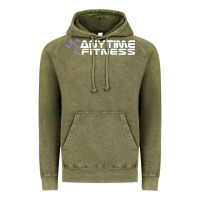 Anytime Fitness Leg Day Vintage Hoodie | Teevron