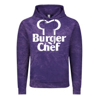 Cloud Purple vintage burger chef classic Vintage Hoodie - linhVisuals