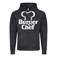 Vintage Black vintage burger chef classic Vintage Hoodie - linhVisuals