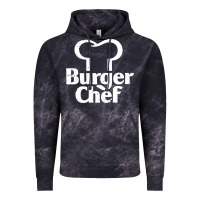 Cloud Black vintage burger chef classic Vintage Hoodie - linhVisuals