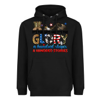 Black it's the guts and it's the glory a hundred stories Heavyweight Hoodie - RanaPortraitStore