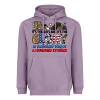 Lavender it's the guts and it's the glory a hundred stories Heavyweight Hoodie - RanaPortraitStore