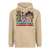 Mushroom it's the guts and it's the glory a hundred stories Heavyweight Hoodie - RanaPortraitStore