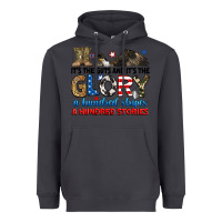 Smoke it's the guts and it's the glory a hundred stories Heavyweight Hoodie - RanaPortraitStore