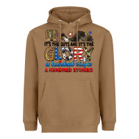 Toasted Coconut it's the guts and it's the glory a hundred stories Heavyweight Hoodie - RanaPortraitStore