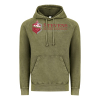 Vintage Olive Stevens Institute of Technology Vintage Hoodie - linhVisuals