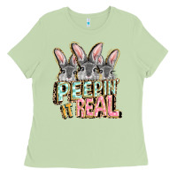 Matcha peepin' it real easter day Ladies Tee - FaDigitalArtStudio