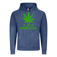 Vintage Denim plant manager weed pot cannabis flippin sweet gear transparent copy Vintage Hoodie - linhVisuals
