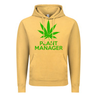 Vintage Mustard plant manager weed pot cannabis flippin sweet gear transparent copy Vintage Hoodie - linhVisuals