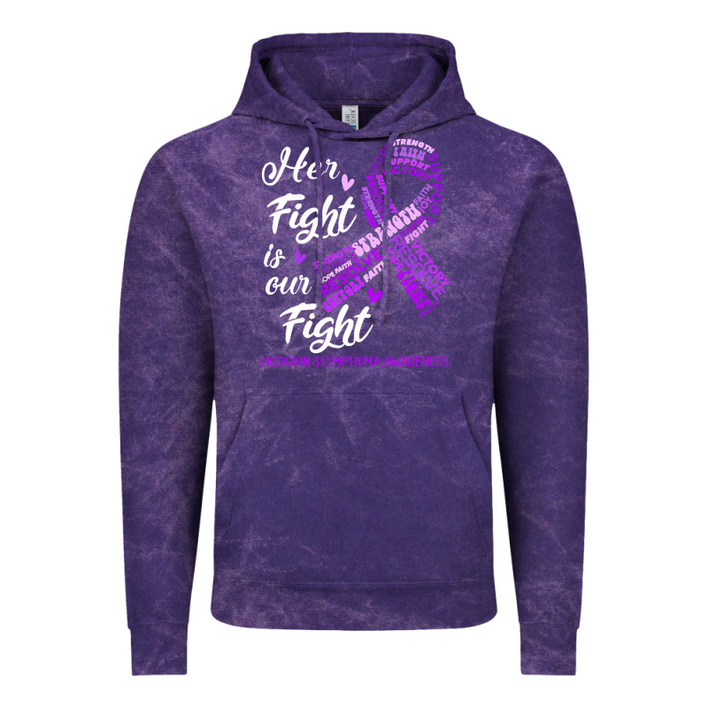 Hodgkins Lymphoma Awareness T  Shirt Hodgkin's Lymphoma Awareness Her Vintage Hoodie by linhVisuals | Teevron