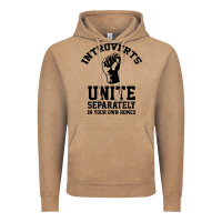 Vintage Coffee introverts unite Vintage Hoodie - linhVisuals