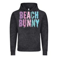 Vintage Black beach bunny Vintage Hoodie - linhVisuals