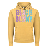 Vintage Mustard beach bunny Vintage Hoodie - linhVisuals