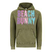 Vintage Olive beach bunny Vintage Hoodie - linhVisuals